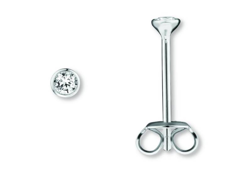 ONE ELEMENT Paar Ohrhänger Zirkonia Zarge Ohrringe Ohrstecker aus 925 Silber, Damen Silber Schmuck Zarge von ONE ELEMENT