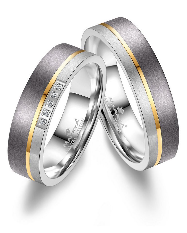 MARRYA Partnerring Tantal Ringe Trauringe Eheringe Partnerringe von MARRYA