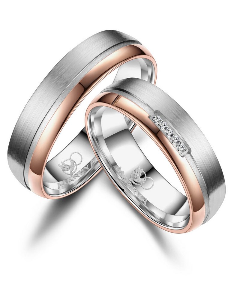 MARRYA Partnerring Titan Ringe Trauringe Eheringe Partnerringe von MARRYA