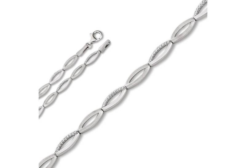 ONE ELEMENT Silberarmband Zirkonia Armband aus 925 Silber 17 cm, Damen Silber Schmuck von ONE ELEMENT