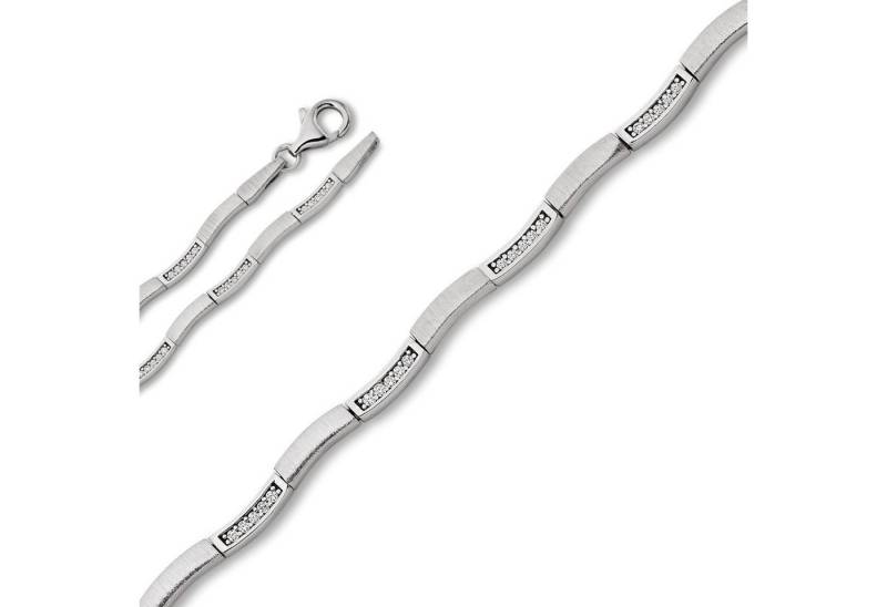 ONE ELEMENT Silberarmband Zirkonia Armband aus 925 Silber 17 cm, Bedeutungsvoll & zeitlos – ein Begleiter mit Persönlichkeit von ONE ELEMENT
