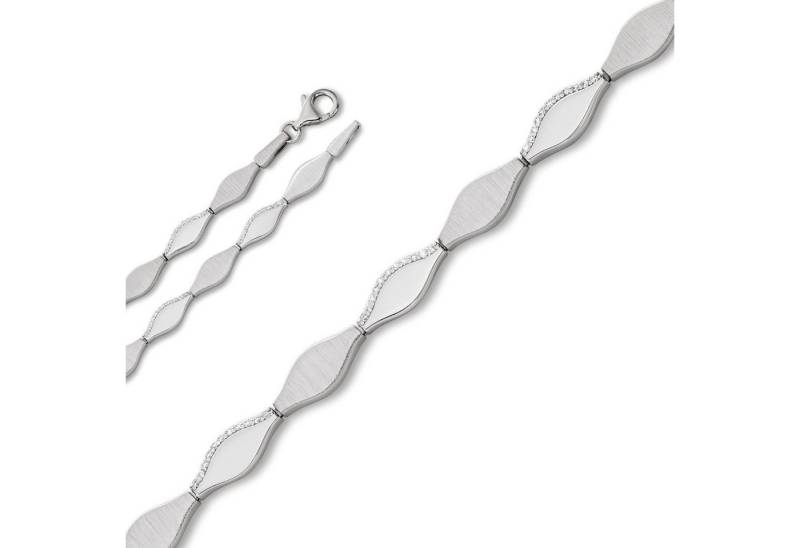 ONE ELEMENT Silberarmband Zirkonia Armband aus 925 Silber 17 cm Ø, Damen Silber Schmuck von ONE ELEMENT