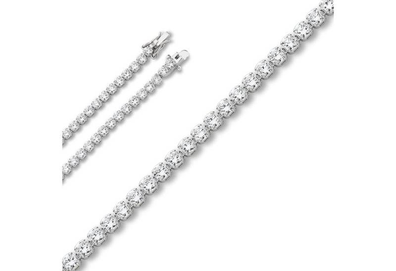 ONE ELEMENT Silberarmband Zirkonia Armband aus 925 Silber 19 cm Ø 3 mm, Damen Silber Schmuck von ONE ELEMENT