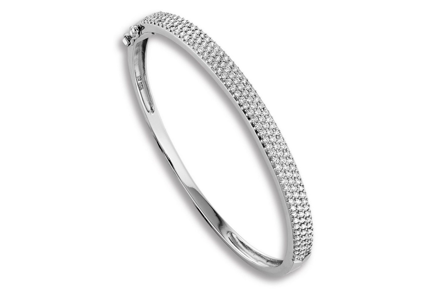 ONE ELEMENT Silberarmband Zirkonia Armreif aus 925 Silber, Damen Silber Schmuck von ONE ELEMENT