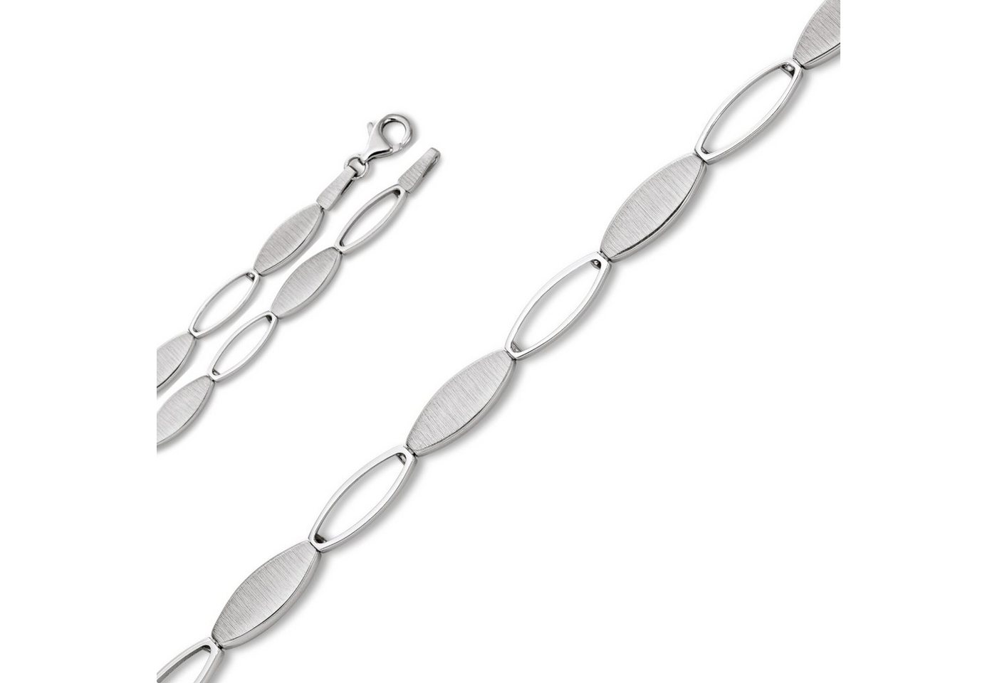 ONE ELEMENT Silberkette Halskette aus 925 Silber, Formschön & ausgewogen – dezente Anmutung mit Stil von ONE ELEMENT