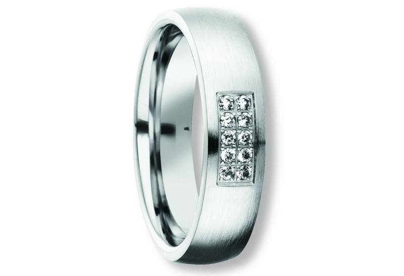 ONE ELEMENT Silberring Zirkonia Freundschaft Partner Ring aus 925 Silber, Damen Silber Schmuck Freundschaft / Partner von ONE ELEMENT