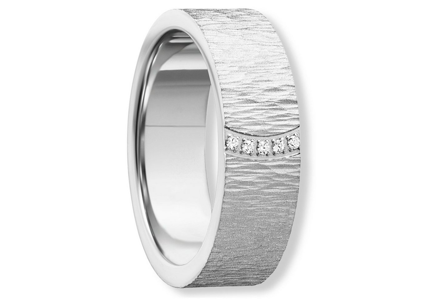 ONE ELEMENT Silberring Zirkonia Freundschaft Partner Ring aus 925 Silber, Damen Silber Schmuck Freundschaft / Partner von ONE ELEMENT