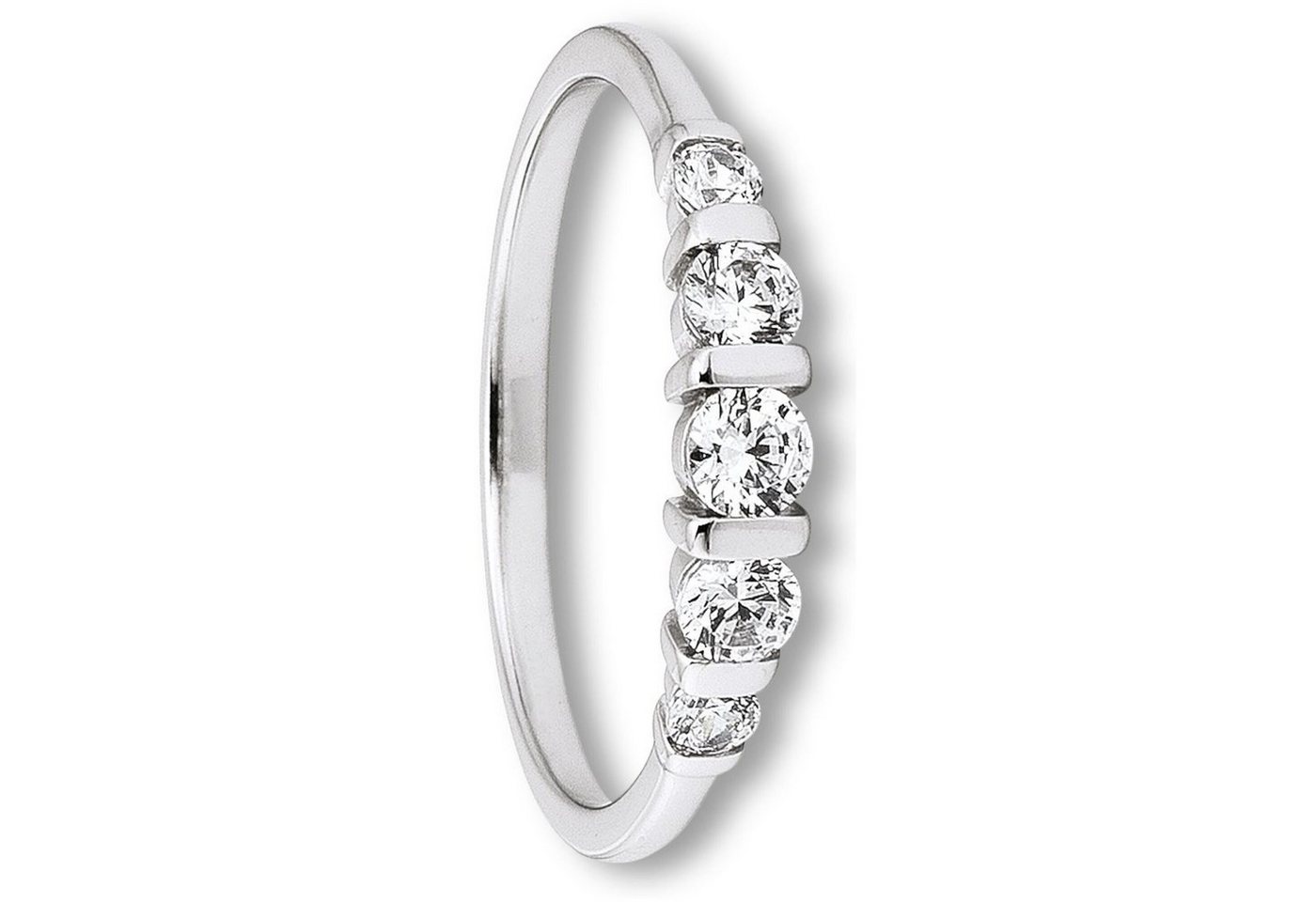 ONE ELEMENT Silberring Zirkonia Ring aus 925 Silber, Damen Silber Schmuck von ONE ELEMENT