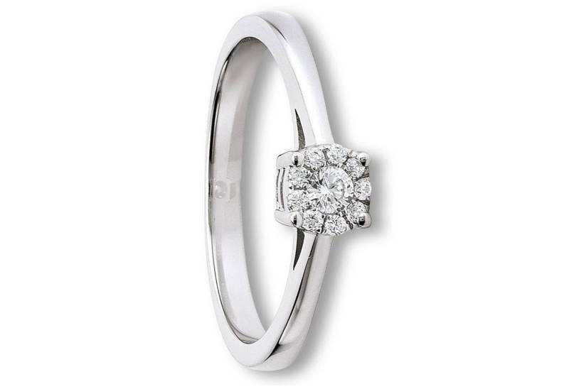 ONE ELEMENT Silberring Zirkonia Ring aus 925 Silber, Damen Silber Schmuck von ONE ELEMENT