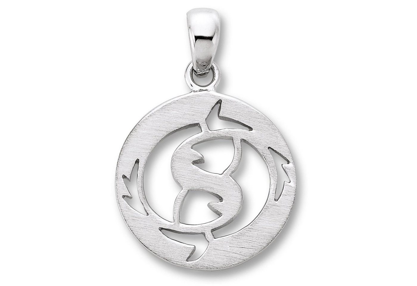 ONE ELEMENT Sternzeichenanhänger Fische Sternzeichen Anhänger aus 925 Silber, Damen Silber Schmuck Fische von ONE ELEMENT