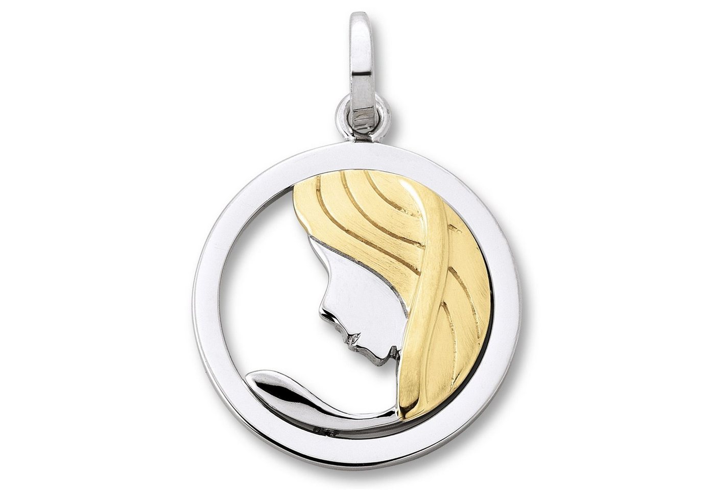 ONE ELEMENT Sternzeichenanhänger Jungfrau Sternzeichen Anhänger aus 925 Silber, Damen Silber Schmuck Jungfrau von ONE ELEMENT