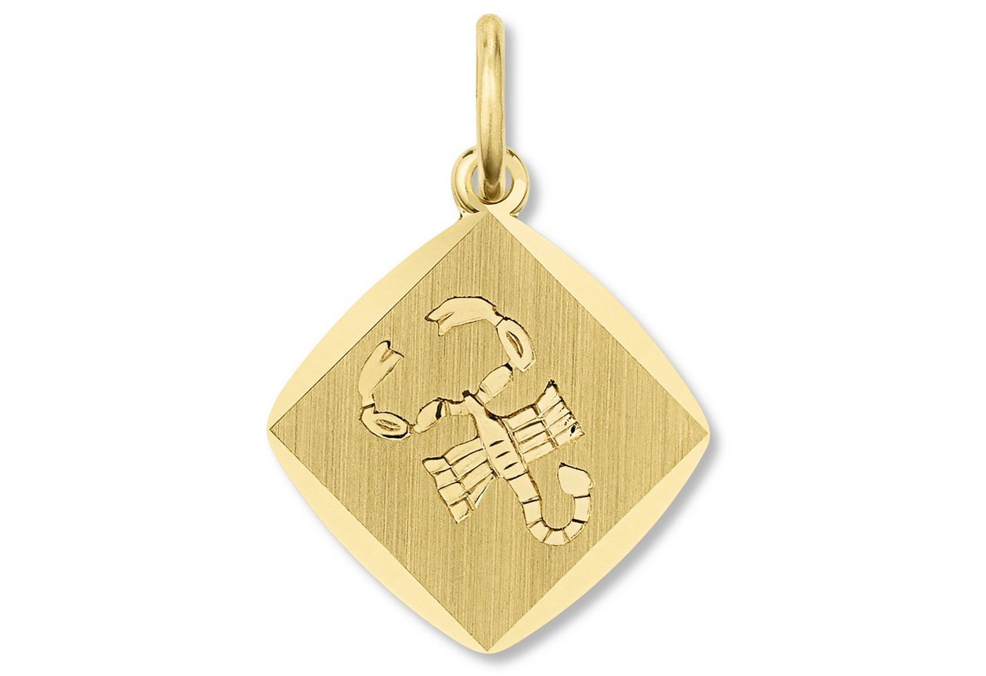 ONE ELEMENT Sternzeichenanhänger Skorpion Sternzeichen Anhänger aus 333 Gelbgold, Sinnbild Ihrer Persönlichkeit – eine schöne Idee zum Verschenken von ONE ELEMENT