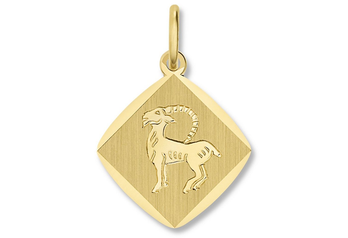 ONE ELEMENT Sternzeichenanhänger Steinbock Sternzeichen Anhänger aus 333 Gelbgold, Damen Gold Schmuck Steinbock von ONE ELEMENT