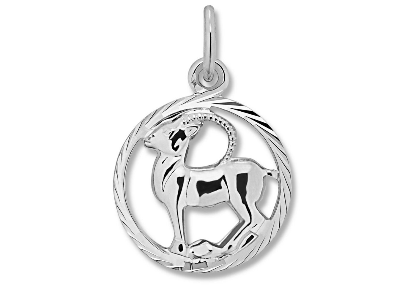 ONE ELEMENT Sternzeichenanhänger Steinbock Sternzeichen Anhänger aus 925 Silber, Damen Silber Schmuck Steinbock von ONE ELEMENT