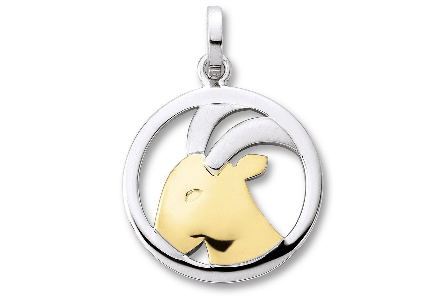 ONE ELEMENT Sternzeichenanhänger Steinbock Sternzeichen Anhänger aus 925 Silber, Damen Silber Schmuck Steinbock von ONE ELEMENT