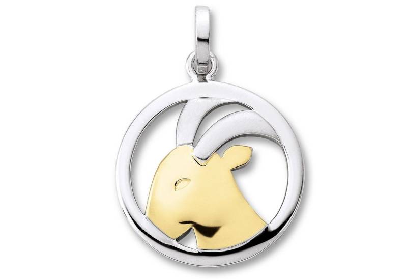 ONE ELEMENT Sternzeichenanhänger Steinbock Sternzeichen Anhänger aus 925 Silber, Damen Silber Schmuck Steinbock von ONE ELEMENT