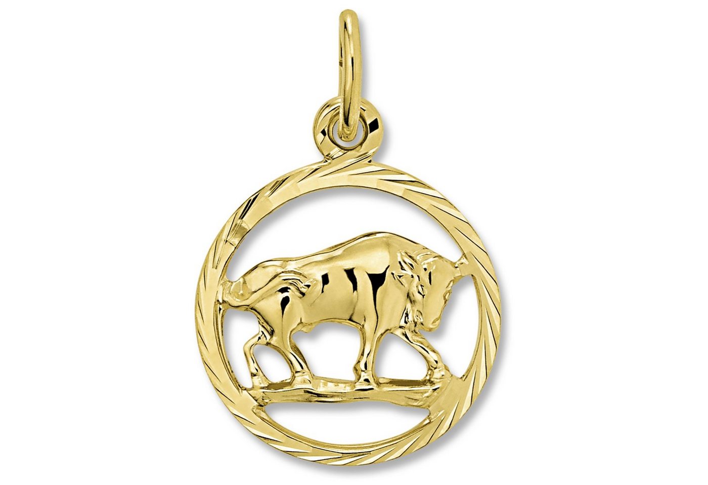 ONE ELEMENT Sternzeichenanhänger Stier Sternzeichen Anhänger aus 333 Gelbgold, Damen Gold Schmuck Stier ONE ELEMENT Sternzeichenanhänger Stier Sternzeichen Anhänger aus 333 Gelbgold, Damen Gold Schmuck Stier von ONE ELEMENT