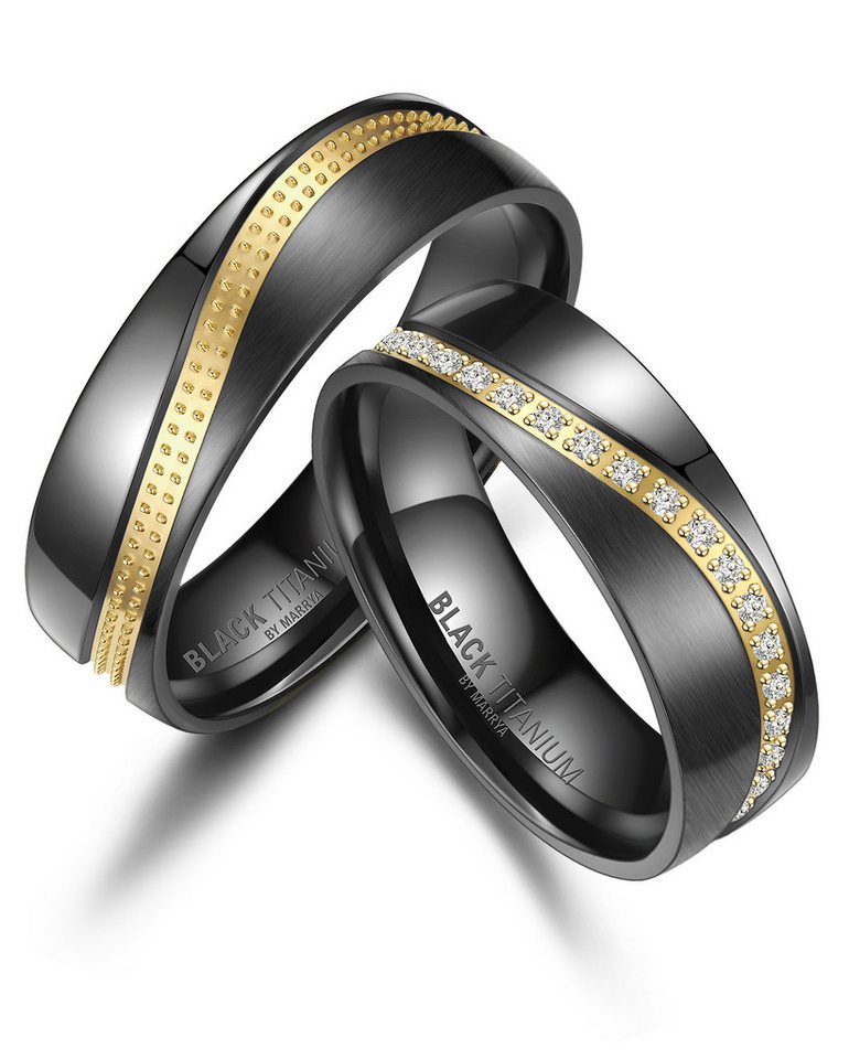 MARRYA Trauring BLACK TITANIUM by MARRYA von MARRYA