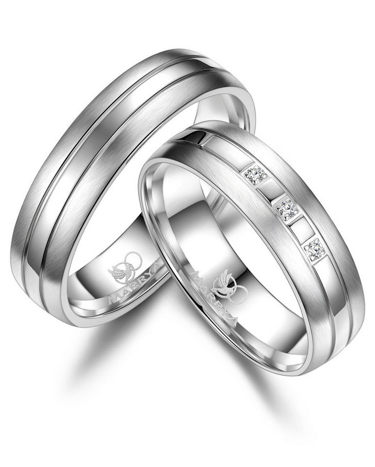 MARRYA Trauring Silber Ringe Trauringe Eheringe Partnerringe MARRYA Trauring Silber Ringe Trauringe Eheringe Partnerringe von MARRYA