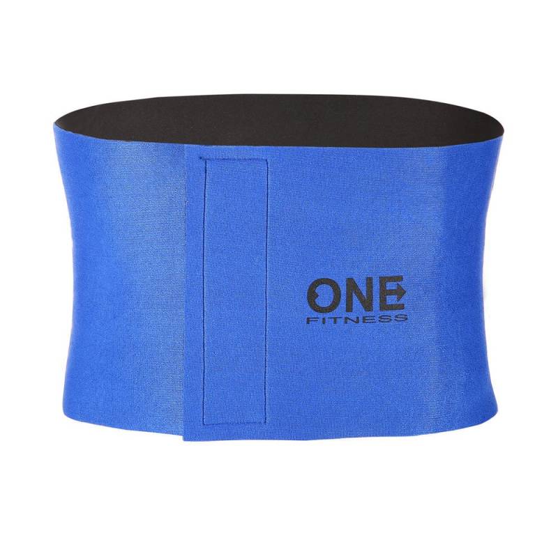 ONE FITNESS Rückenstabilisator Fitnessgurt Kraftsport (Spar-Set, 1-tlg., Slimming-Gürtel), Ideal zur Unterstützung der Haut- und Gewebestraffung von ONE FITNESS