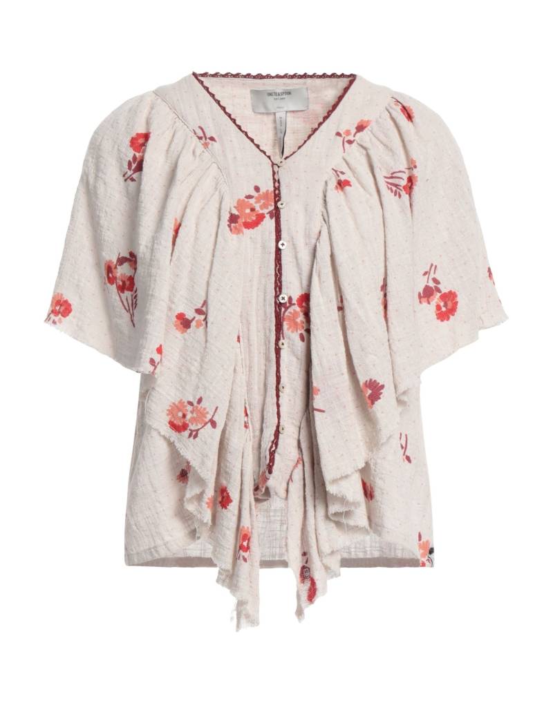 ONE TEASPOON Hemd Damen Hellgrau von ONE TEASPOON