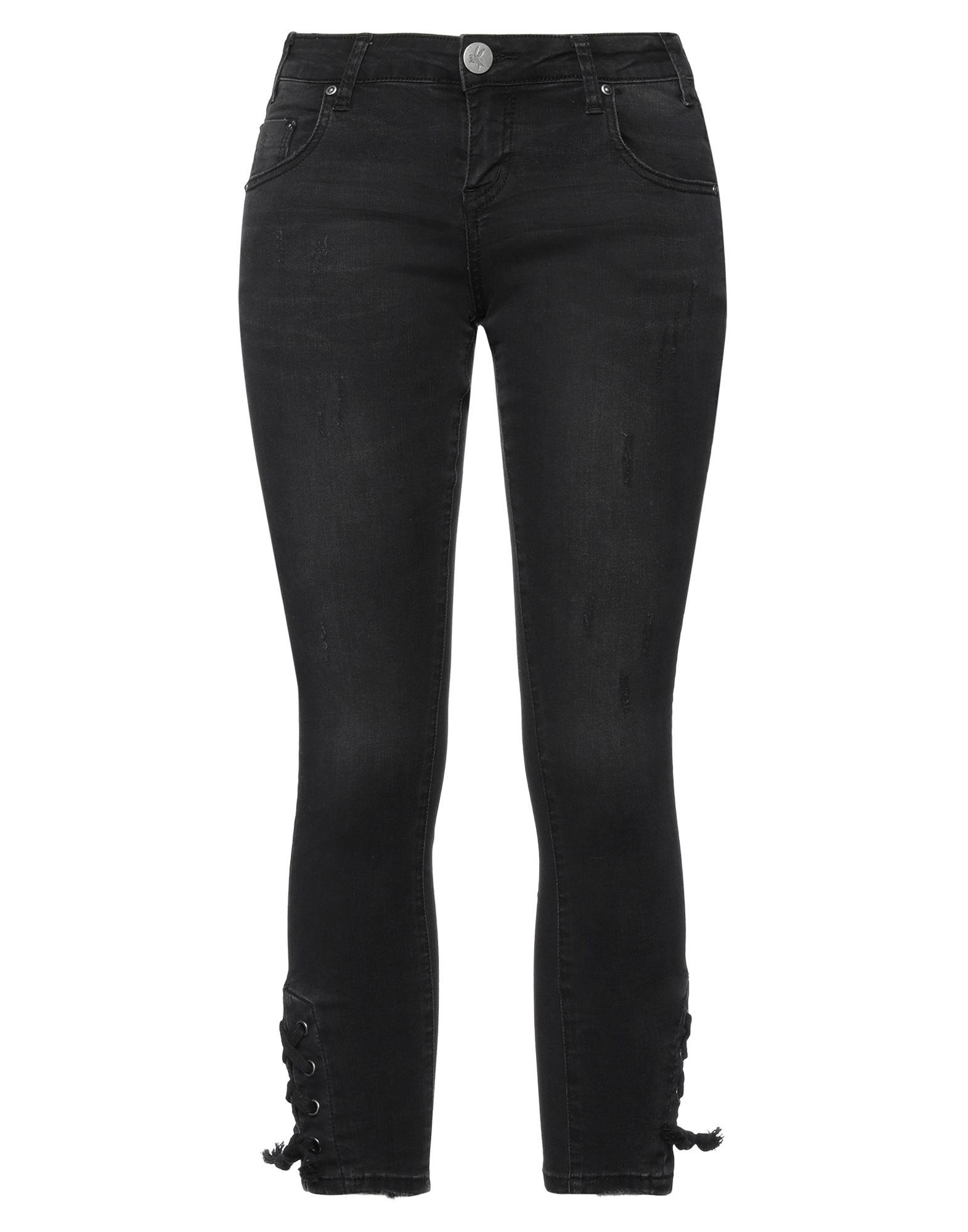 ONE TEASPOON Jeanshose Damen Schwarz von ONE TEASPOON