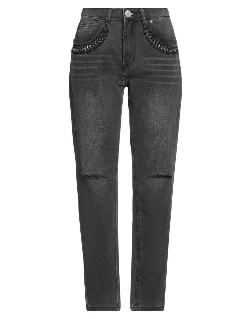 ONE TEASPOON Jeanshose Damen Schwarz von ONE TEASPOON