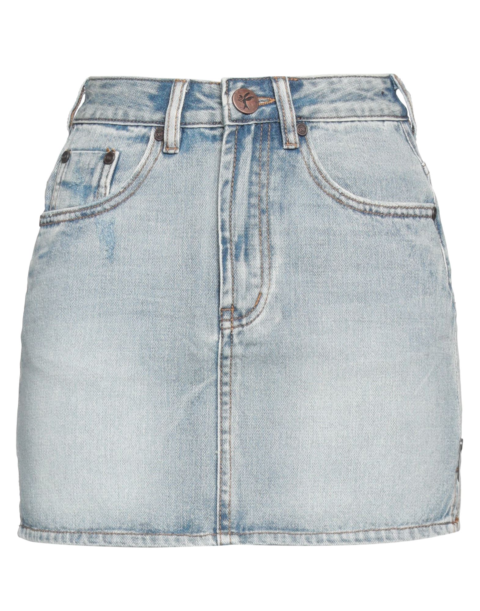 ONE TEASPOON Jeansrock Damen Blau von ONE TEASPOON