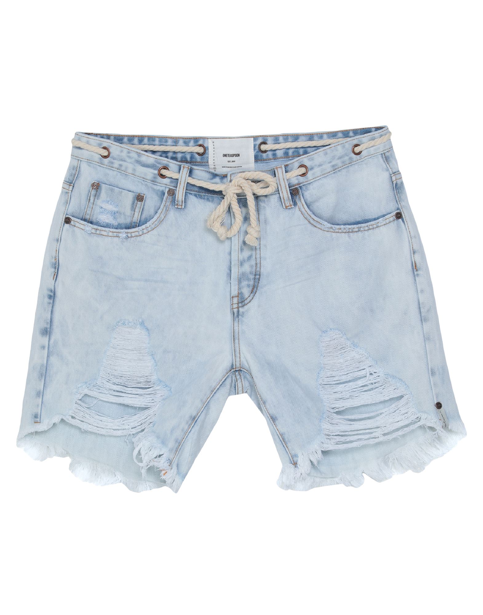 ONE TEASPOON Jeansshorts Damen Blau von ONE TEASPOON