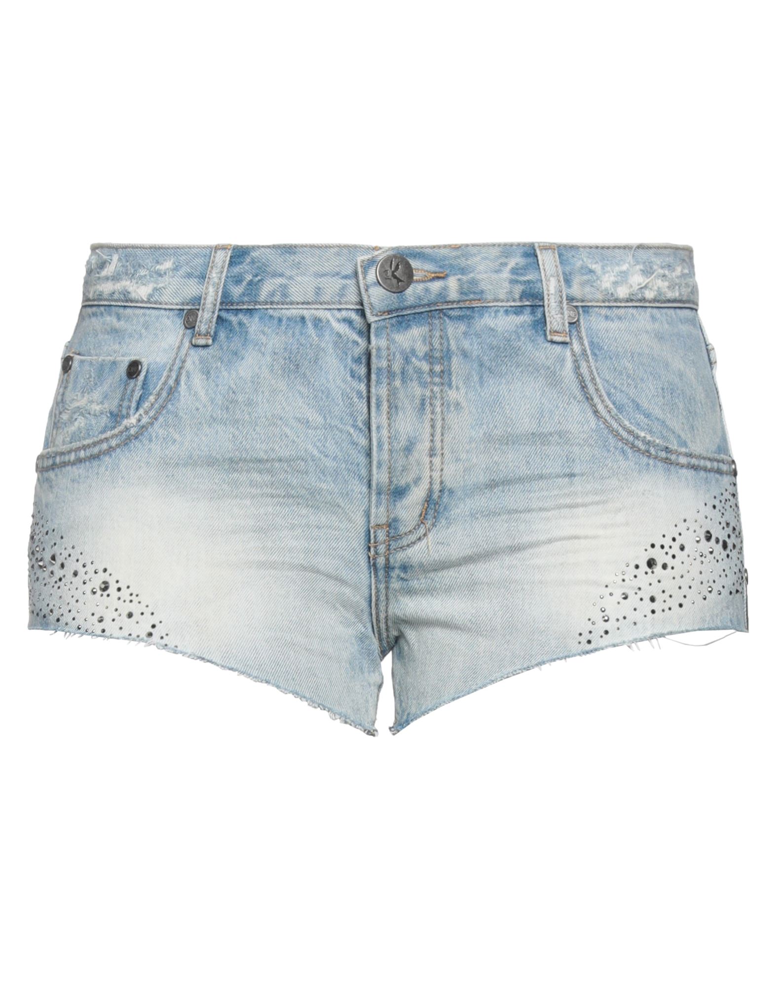 ONE TEASPOON Jeansshorts Damen Blau von ONE TEASPOON