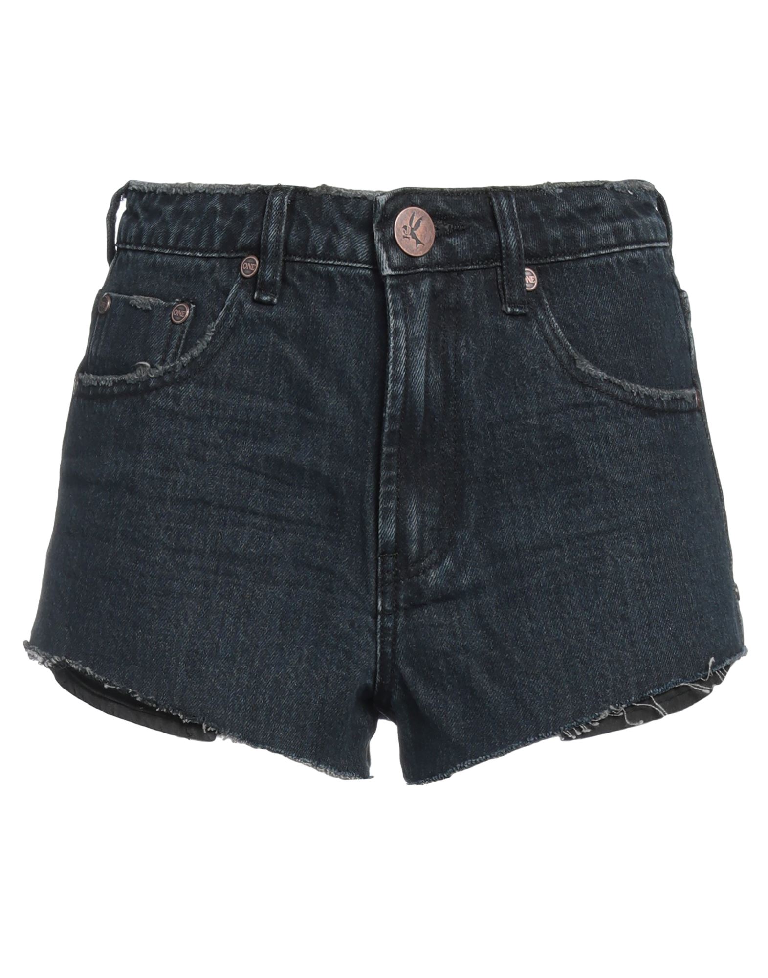 ONE TEASPOON Jeansshorts Damen Blau von ONE TEASPOON