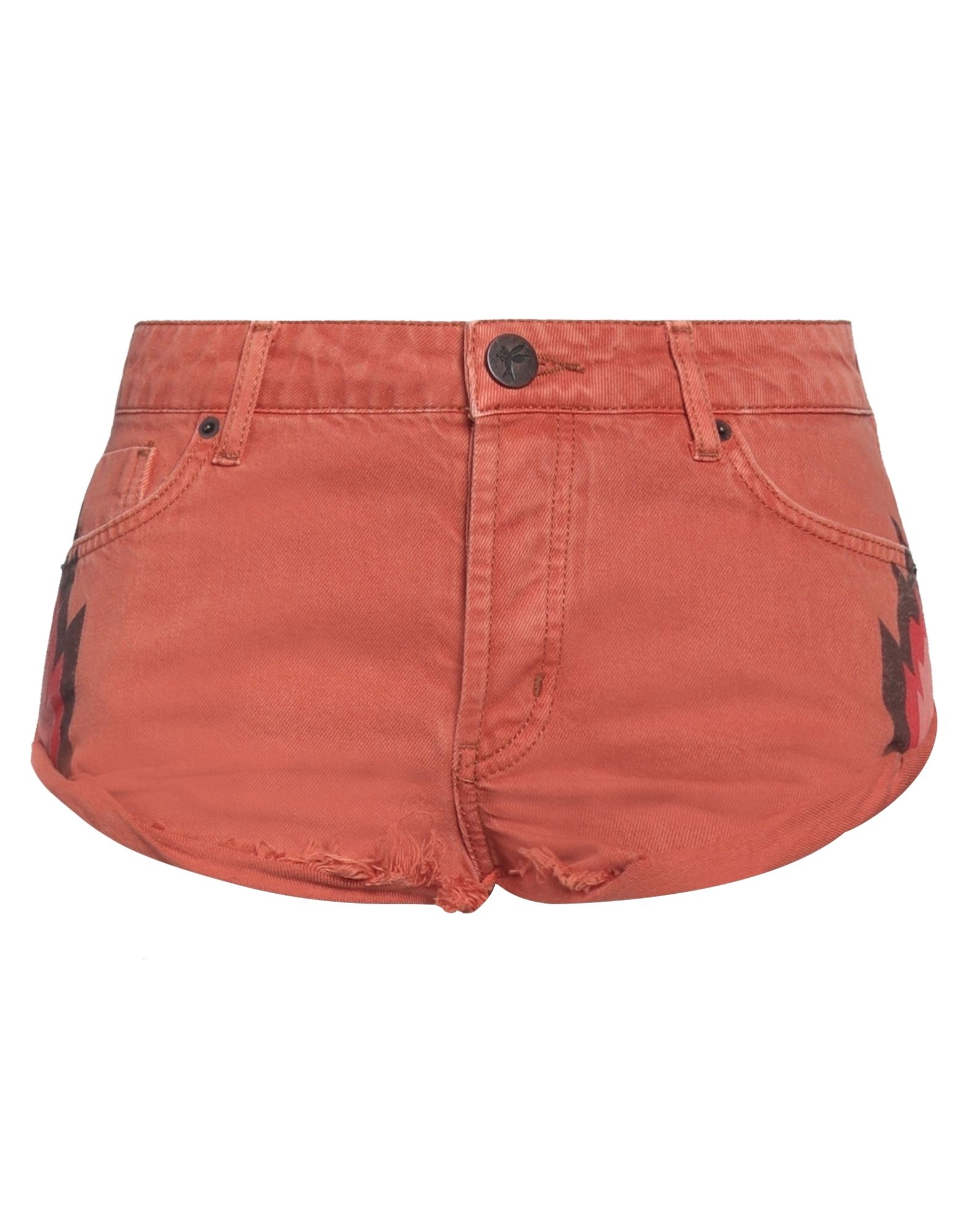 ONE TEASPOON Jeansshorts Damen Rostrot von ONE TEASPOON