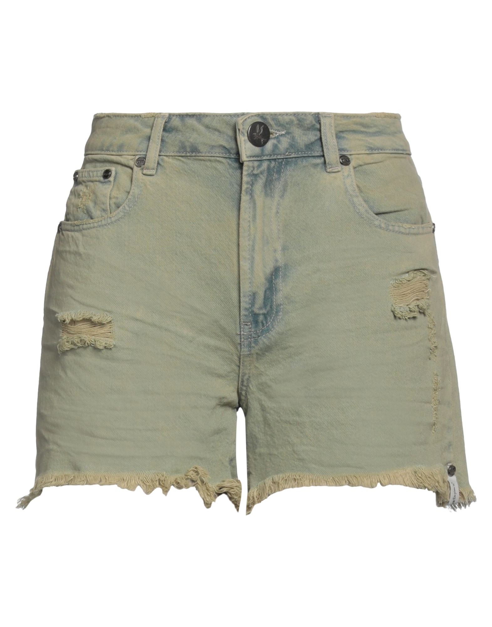 ONE TEASPOON Jeansshorts Damen Salbeigrün von ONE TEASPOON