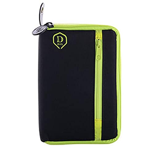ONE80 The Dartbox Dart Chase D Box Darttasche für Darts Dart Wallet Dart Cases (Gelb) von ONE80