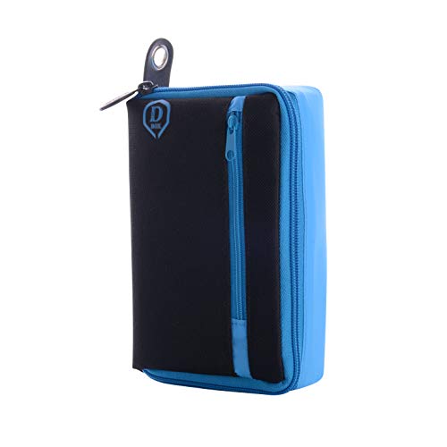 ONE80 The Dartbox Dart Chase D Box Darttasche für Darts Dart Wallet Dart Cases (Tiffany Blau) von ONE80