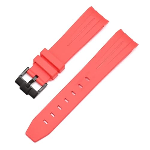 ONECMN Gummi-Uhrenarmband für Rolex-Armband, 20 mm, 22 mm, 21 mm, Ersatz-Armbanduhr-Zubehör, 20 mm, Achat von ONECMN