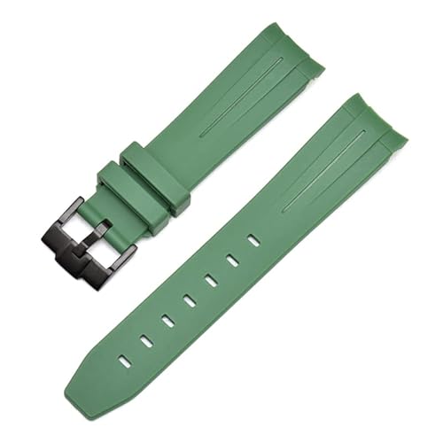 ONECMN Gummi-Uhrenarmband für Rolex-Armband, 20 mm, 22 mm, 21 mm, Ersatz-Armbanduhr-Zubehör, 22 mm, Achat von ONECMN