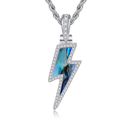 ONEFINITY Blitzanhänger 925 Sterling Silber Blitzanhänger Blitzschmuckgeschenke für Frauen Mädchen Tochter von ONEFINITY