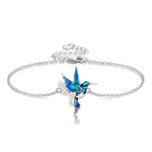 ONEFINITY Kolibri Armband für Damen 925 Sterling Sliver Vogel Kolibri Schmuck Geschenk von ONEFINITY