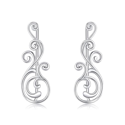 Ohrkletterer Ohrringe für Damen 925er Sterlingsilber filigrane Crawler Ohrringe filigraner Schmuck Geschenke für Frauen von ONEFINITY