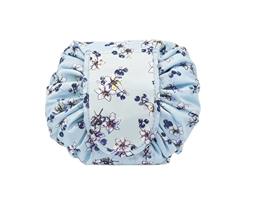 Kosmetiktasche mit Kordelzug, ONEGenug Schminktasche, One-Step Organizer Makeup Tasche Schminkbeutel für Lazy Damen von ONEGenug