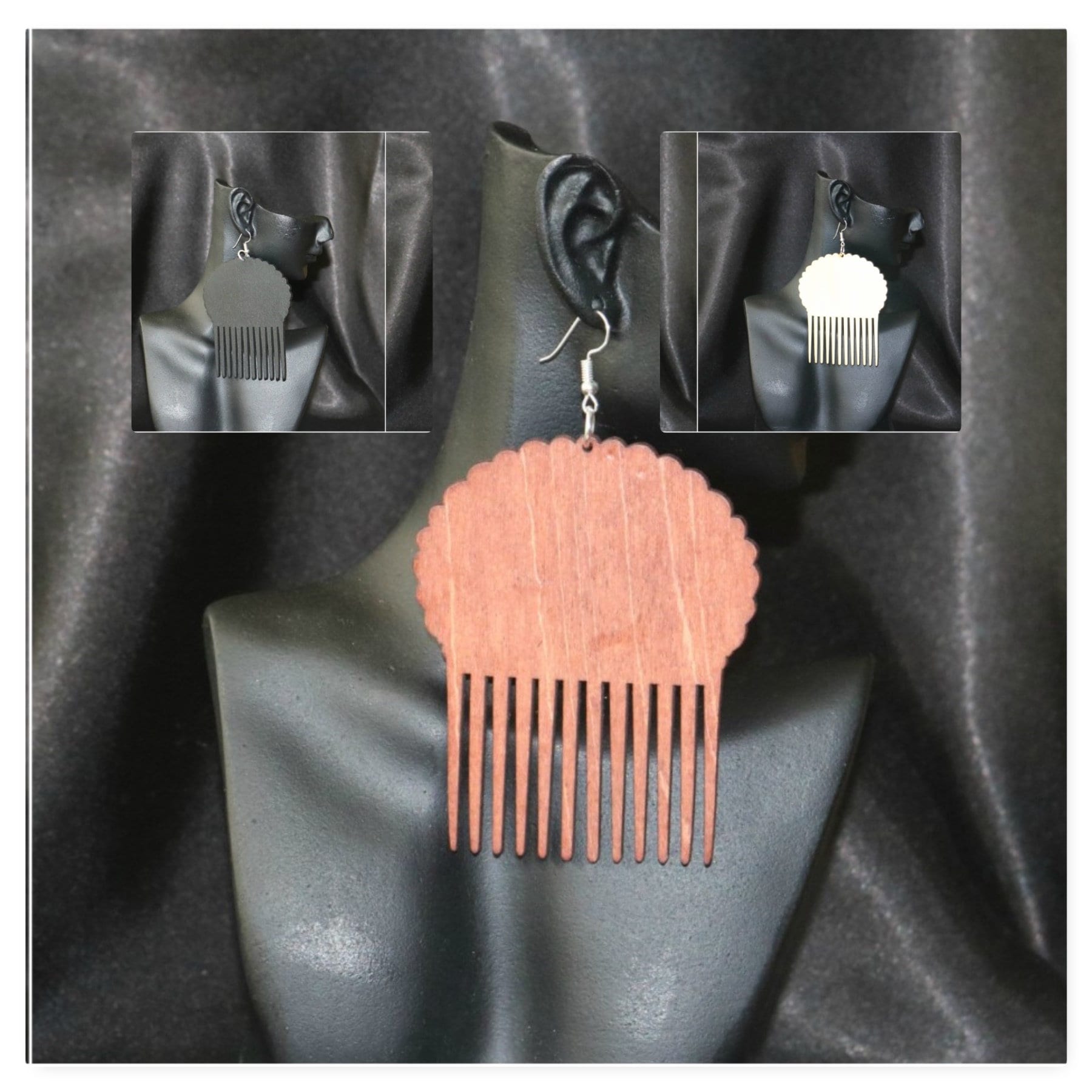 Afro Pick Ohrringe Afro Pick Ohrringe von ONELOVEByLDN