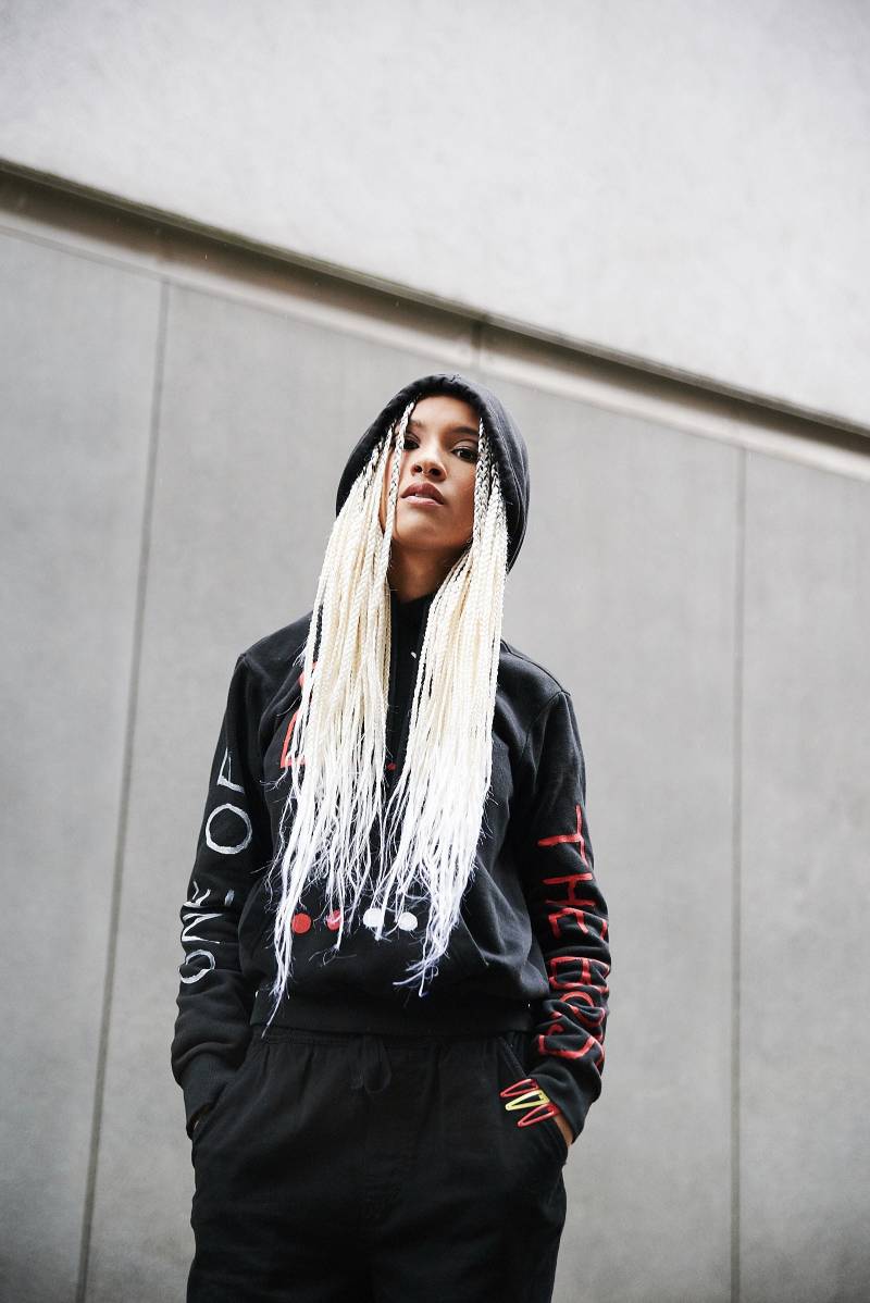 Hoodie Schwarz & Rot Hoodie Schwarz & Rot von ONEOFTHEBOYSCLOTHING