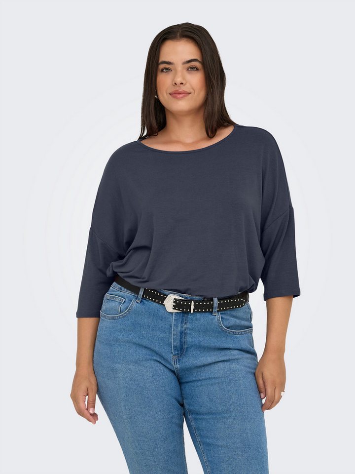 ONLY CARMAKOMA 3/4-Arm-Shirt CARLAMOUR 3/4 TOP JRS NOOS von ONLY CARMAKOMA