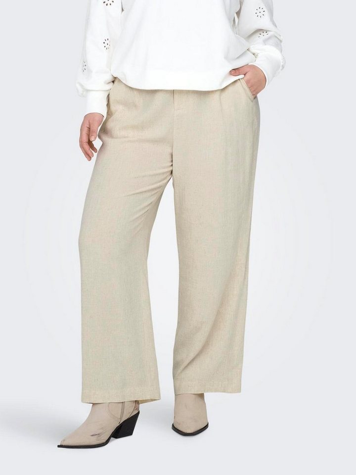 ONLY CARMAKOMA Anzughose CARAGNES MW LINEN BL MEL PANT TLR ONLY CARMAKOMA Anzughose CARAGNES MW LINEN BL MEL PANT TLR von ONLY CARMAKOMA