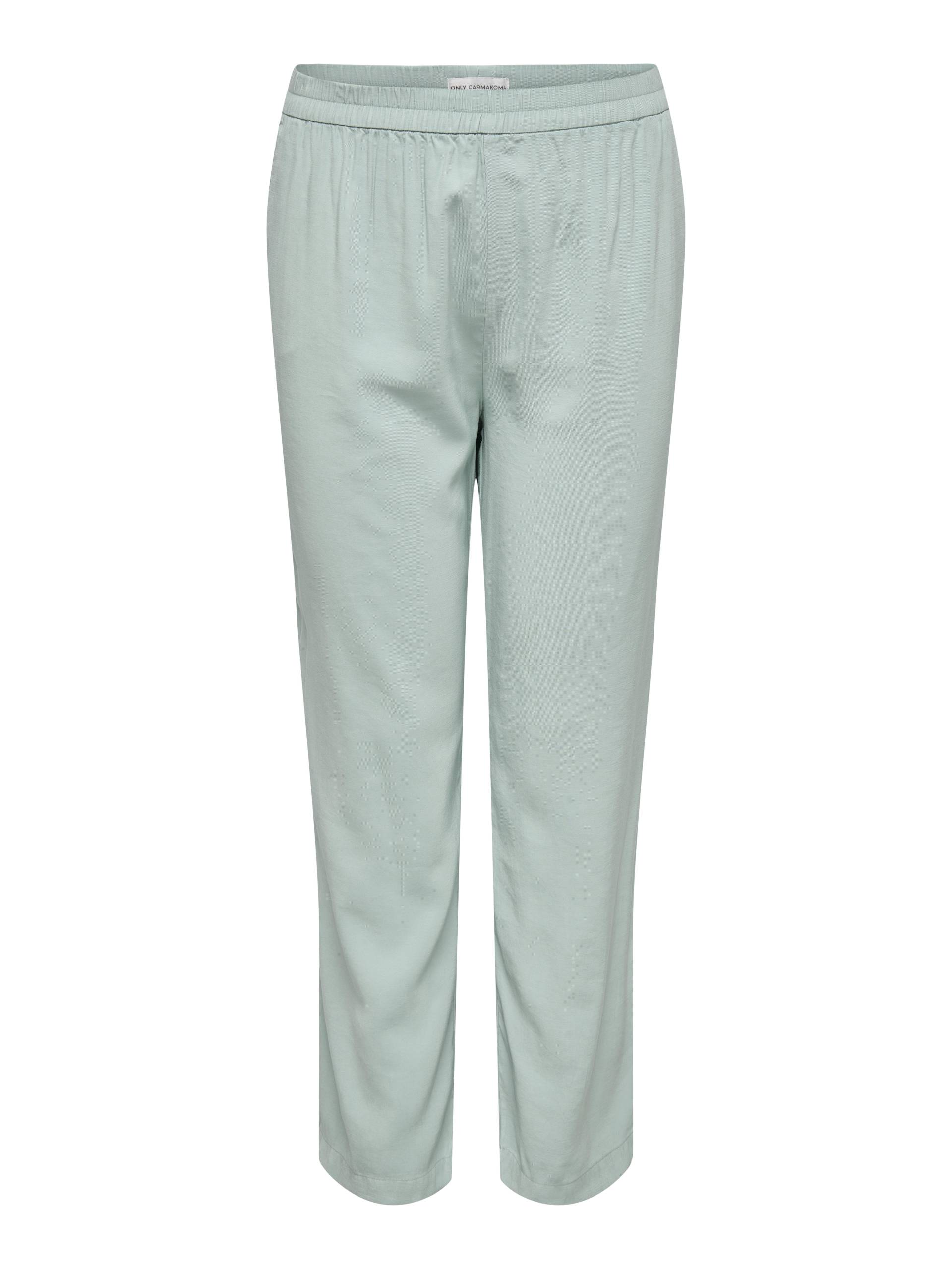 ONLY CARMAKOMA - CARARIS LIFE HW PULL-UP PANT WVN gray mist von ONLY CARMAKOMA