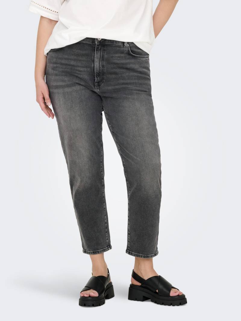 ONLY CARMAKOMA - CAREMILY STRETCH HW ST AK DNM CRO006 dark grey denim von ONLY CARMAKOMA