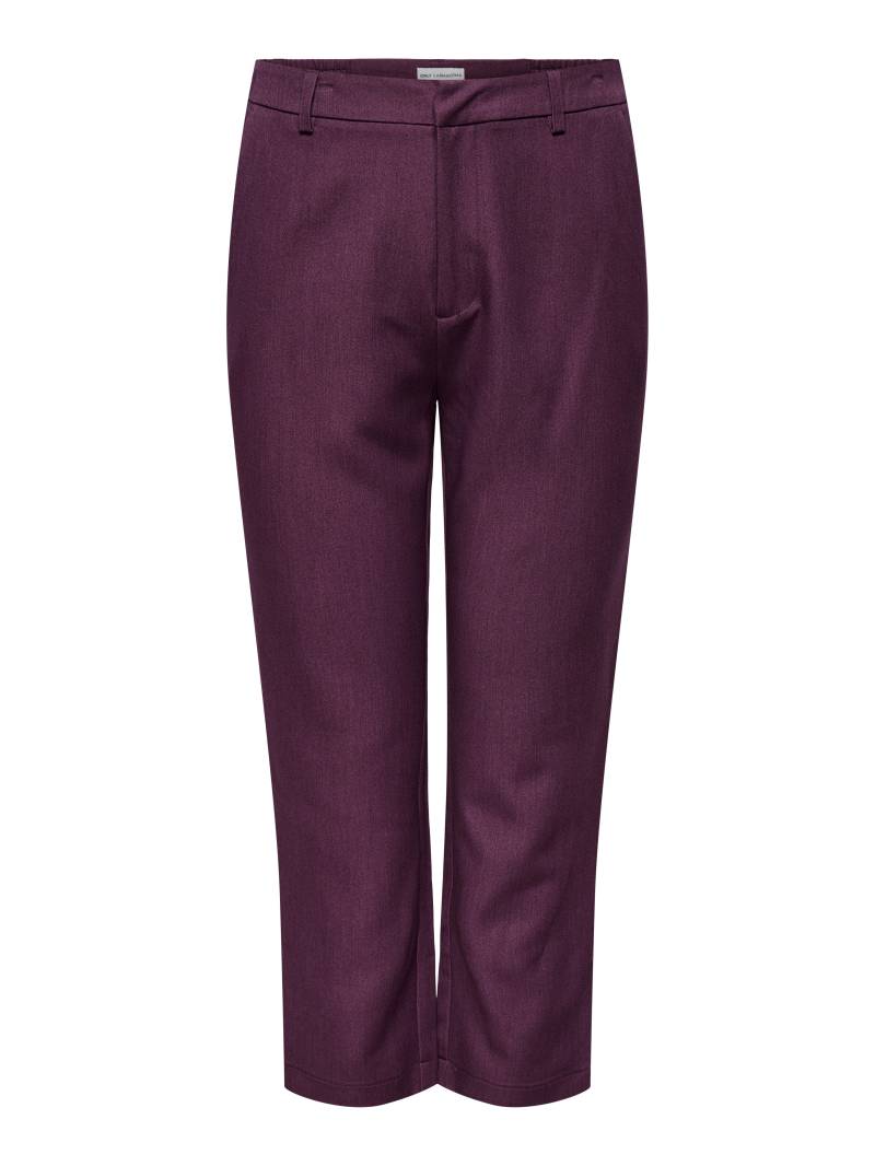 ONLY CARMAKOMA - CARHATTIE LIFE HW CIGARETTE PANT mauve wine - Gr. - 42/32 von ONLY CARMAKOMA