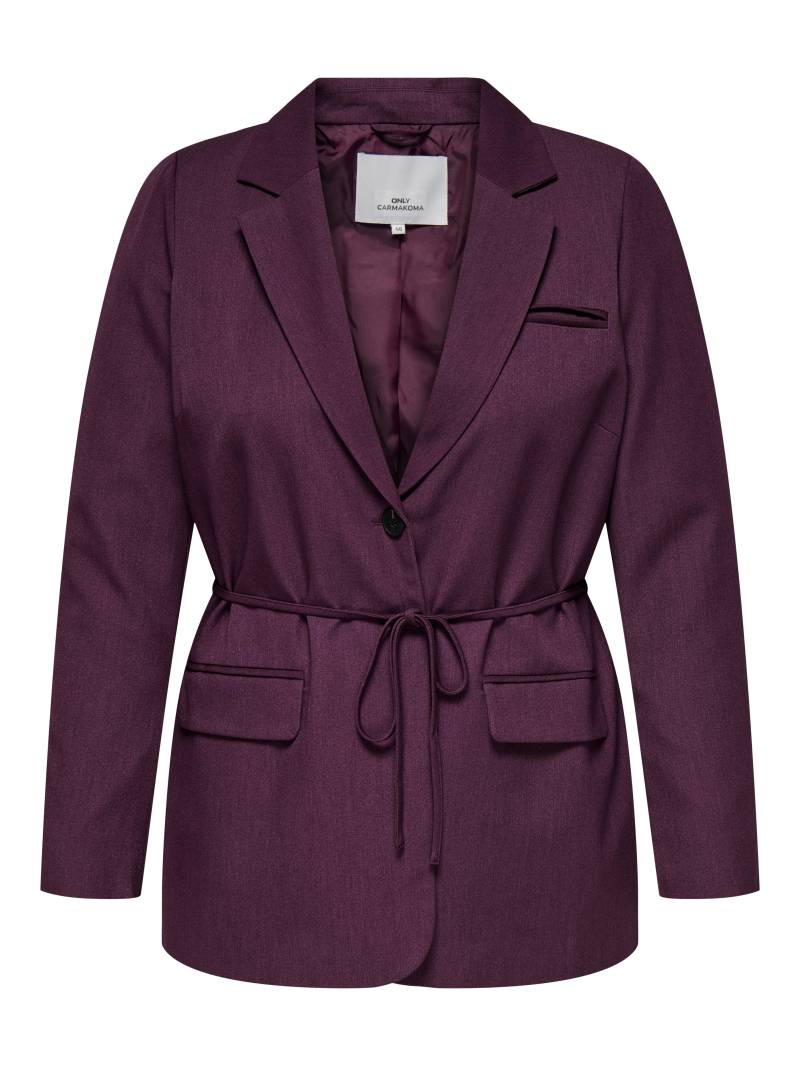 ONLY CARMAKOMA - CARHATTIE LIFE L/S BELT BLAZER mauve wine - Gr. - 52 von ONLY CARMAKOMA