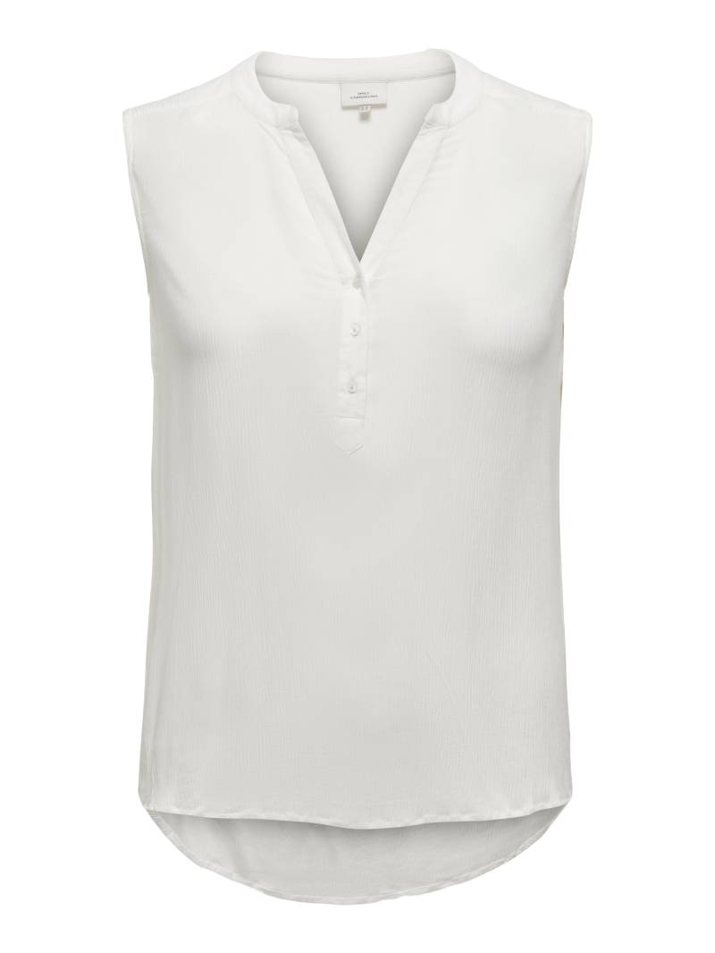 ONLY CARMAKOMA - CARJETTE LIFE S/L TOP WVN NOOS cloud dancer - Gr. - 48 von ONLY CARMAKOMA